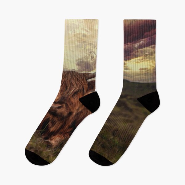 Item preview, Cattle painting  designed and sold by BorneowithLove.
