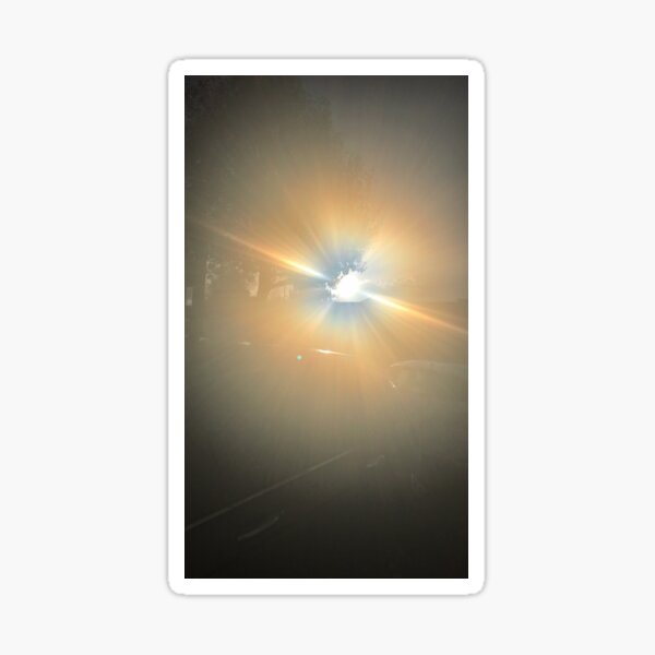 The sun Sticker