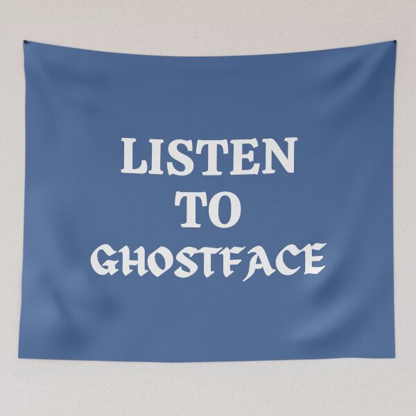 Item preview, Listen To GHOSTFACE designed and sold by PureGeometry.