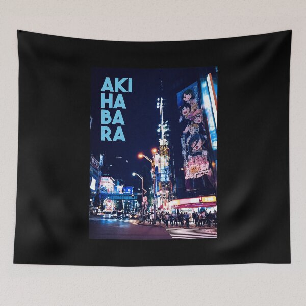 Item preview, Vintage Akihabara City Japan designed and sold by RhodaMetalAnime.
