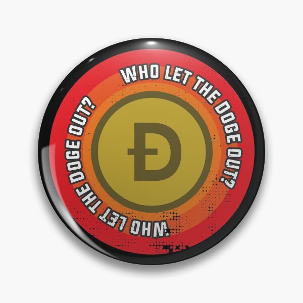 Item preview, Dogecoin Funny - Who let the Doge out? designed and sold by arendbotha.