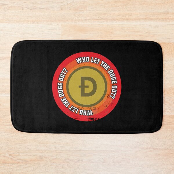 Item preview, Dogecoin Funny - Who let the Doge out? designed and sold by arendbotha.