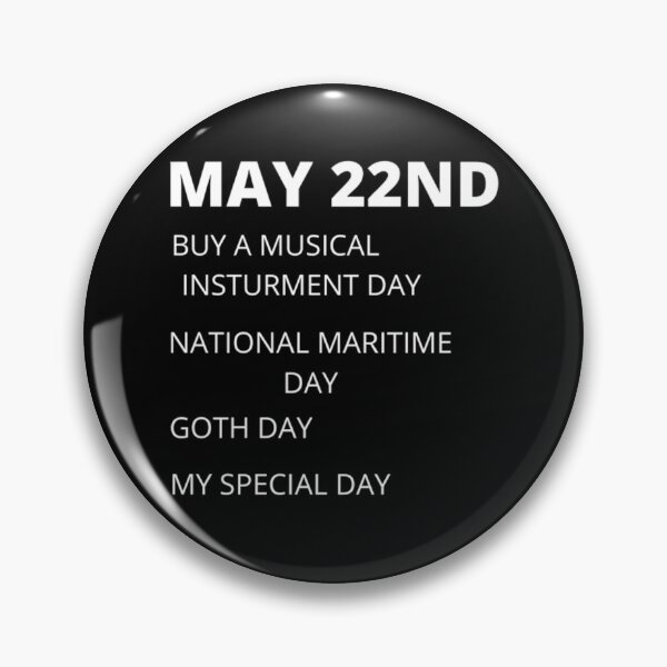 Item preview, Daily holidays - May 22nd designed and sold by edwardtiptonart.