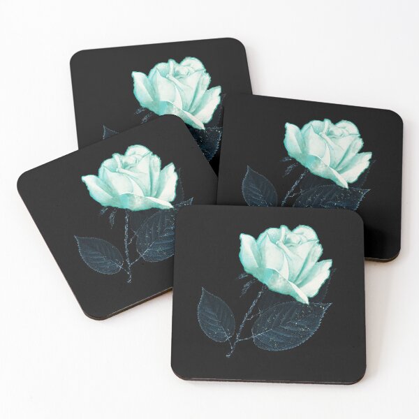 Item preview, Pale Blue White Rose 2021 designed and sold by Z3R0N1N3.