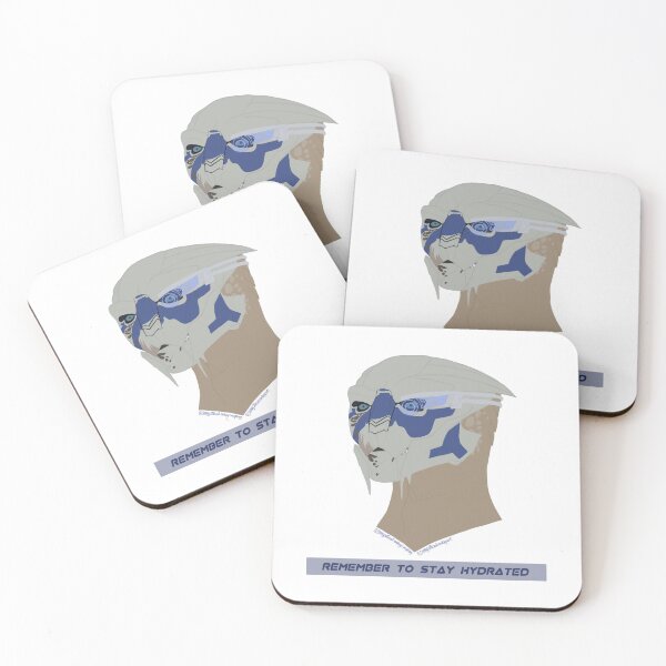 Item preview, 'Remember to stay hydrated' Garrus Vakarian designed and sold by MysticalEnby.