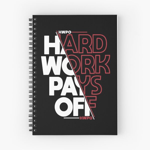 Item preview, HWPO Hard Work Pays Off Workout Motivational Quote designed and sold by Go-Fun.