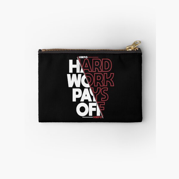 Item preview, HWPO Hard Work Pays Off Workout Motivational Quote designed and sold by Go-Fun.