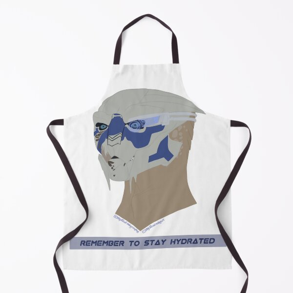 Item preview, 'Recuerda mantenerte hidratado' Garrus Vakarian designed and sold by MysticalEnby.