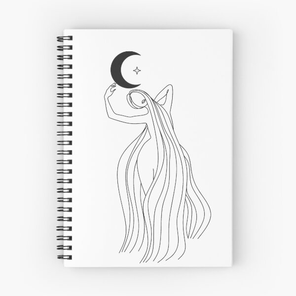 Item preview, Goddess Line art set. Feminine energy designed and sold by OneLinePrint.