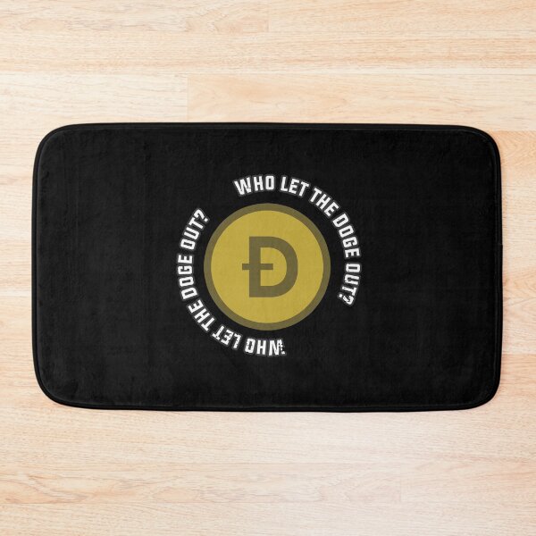 Item preview, Dogecoin Funny - Who let the Doge out? designed and sold by arendbotha.