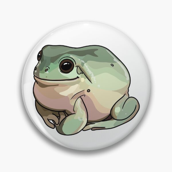 Artikelvorschau, Dicker runder milchiger Frosch entworfen und verkauft von flotsamm.