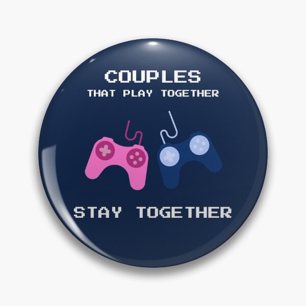 Item preview, Couples that play together stay together - White letters designed and sold by HobbiesAndFun.