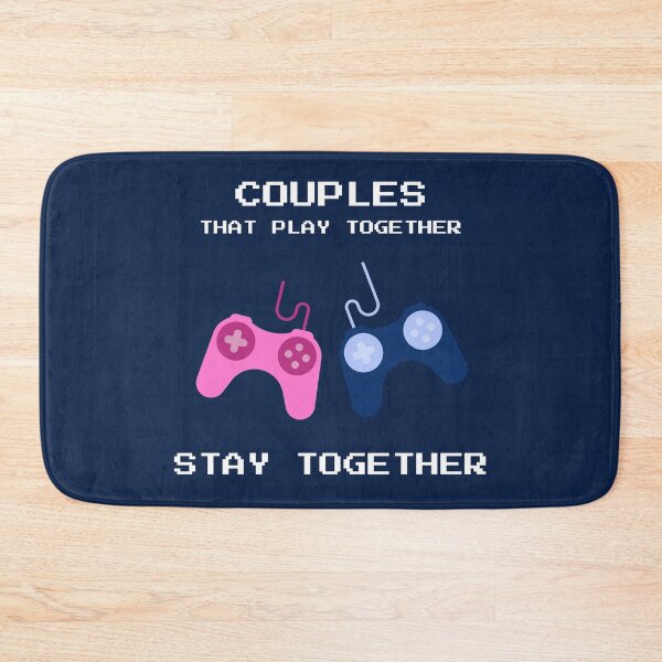 Item preview, Couples that play together stay together - White letters designed and sold by HobbiesAndFun.