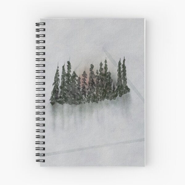 Item preview, Sunrise - Sunset Watercolor Trees - Forest designed and sold by MajorPrints.