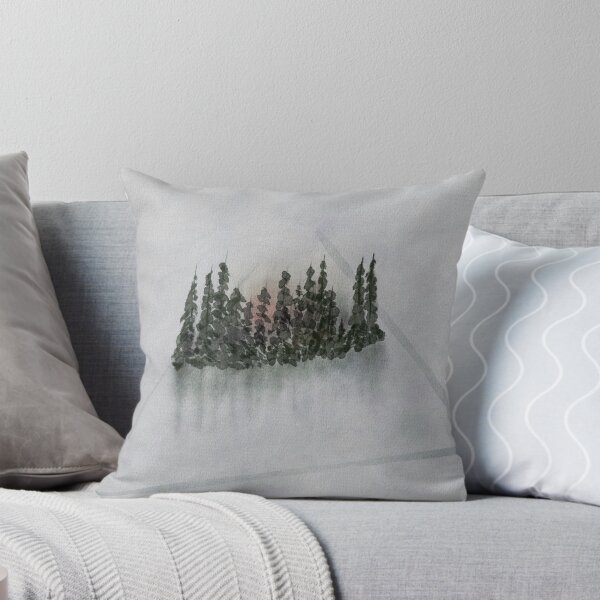 Item preview, Sunrise - Sunset Watercolor Trees - Forest designed and sold by MajorPrints.