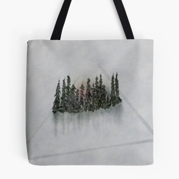 Item preview, Sunrise - Sunset Watercolor Trees - Forest designed and sold by MajorPrints.