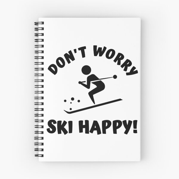 Item preview, Don't worry ski happy designed and sold by TheGreenGoat.