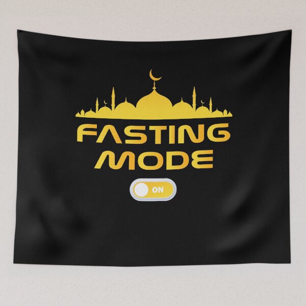 Item preview, Fasting Mode On, Funny Intermittent Fasting Gift For Muslim, Happy Ramadan designed and sold by Mode Tees.