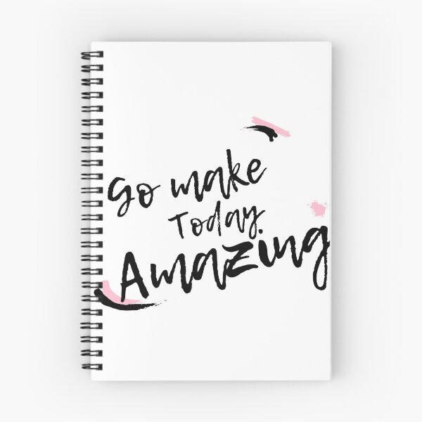 Item preview, Go Make Today Amazing designed and sold by H2O-Shop.