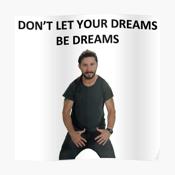 Shia Labeouf Meme Poster