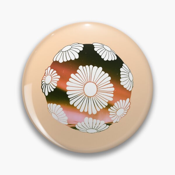 Item preview, Orange Aurora Hippie Vibes Daisy Globe designed and sold by everything4eva.