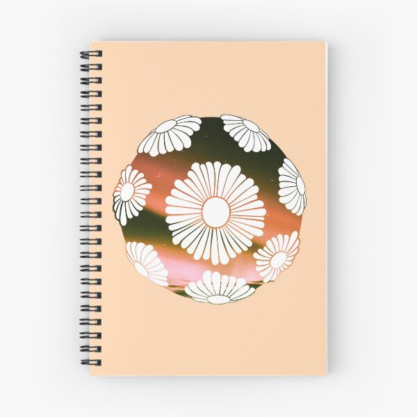 Item preview, Orange Aurora Hippie Vibes Daisy Globe designed and sold by everything4eva.