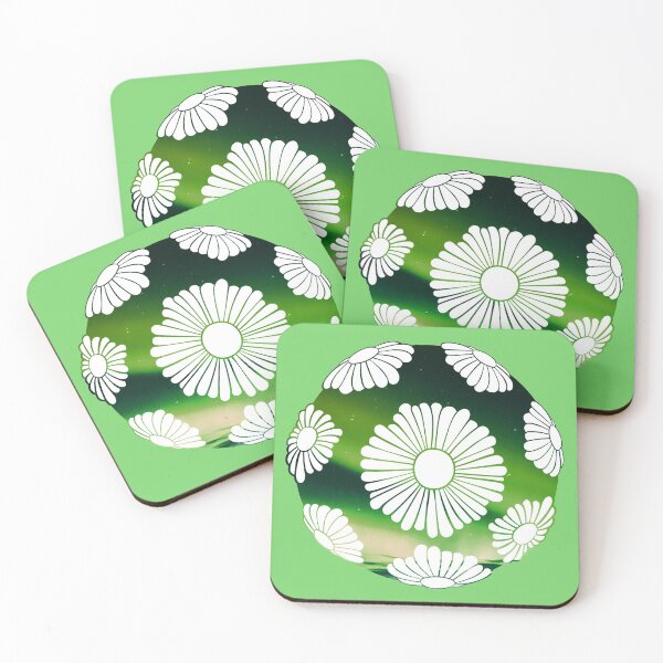 Item preview, Green Aurora Hippie Vibes Daisy Globe designed and sold by everything4eva.