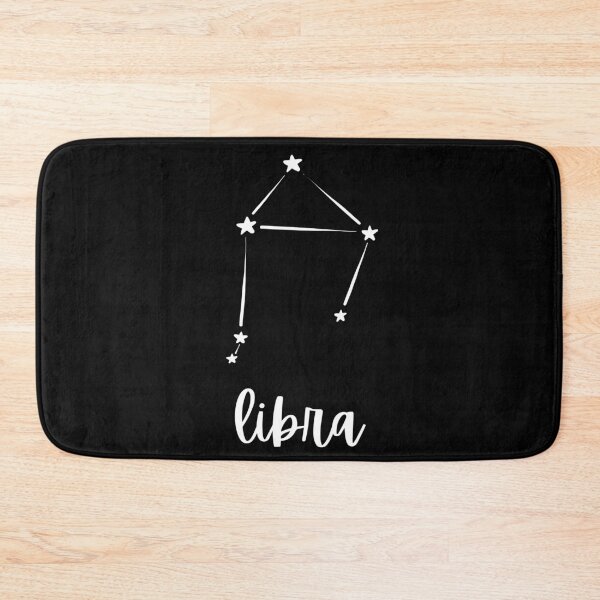 Item preview, minimalist libra constellation in black and white  designed and sold by neopop.