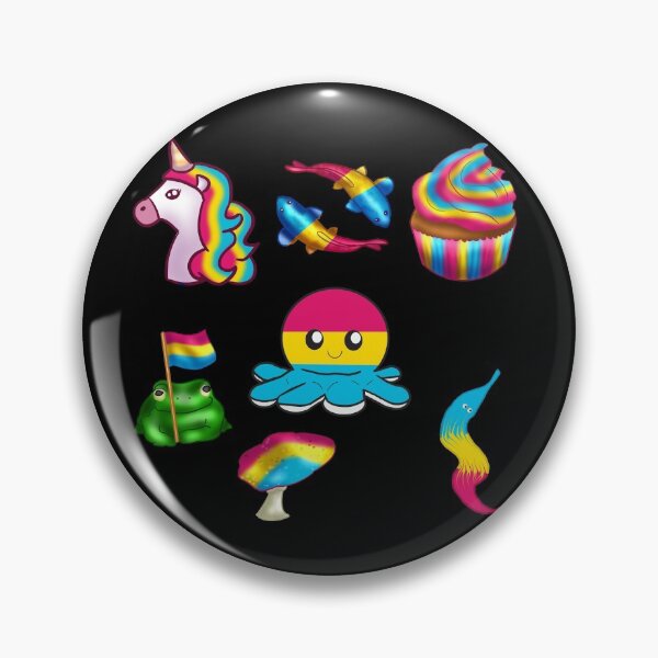 Item preview, Pansexual Sticker Pack designed and sold by You-Are-Valid.