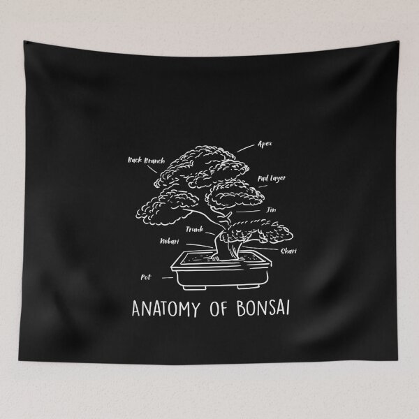 Item preview, Bonsai anatomy designed and sold by ElBeDesigns.