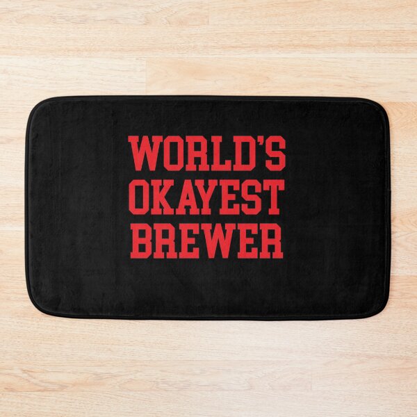 Item preview, World's Okayest Brewer designed and sold by Craftaholic.