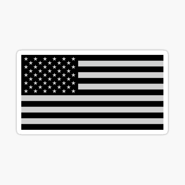 USA Dark Flag Sticker