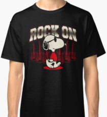 Snoopy Rock Classic T-Shirt