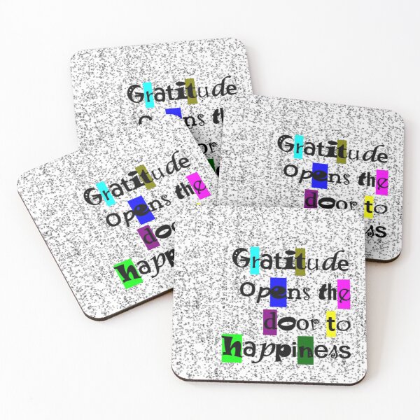 Item preview, Gratitude Opens The Door To Happiness designed and sold by BImP design.