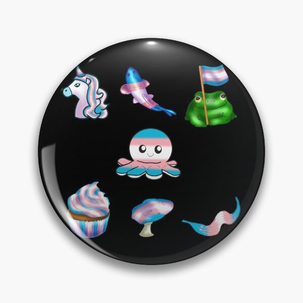 Item preview, Transgender Pride Flag Sticker Pack designed and sold by You-Are-Valid.