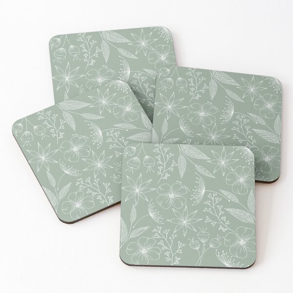 Item preview, Sage Botanical Lines designed and sold by withnadira.