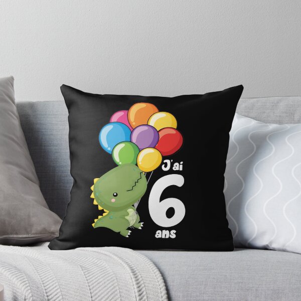Item preview, Enfants Sixième Anniversaire Dinosaure J'ai 6 Ans Cadeau designed and sold by Lenny Stahl.