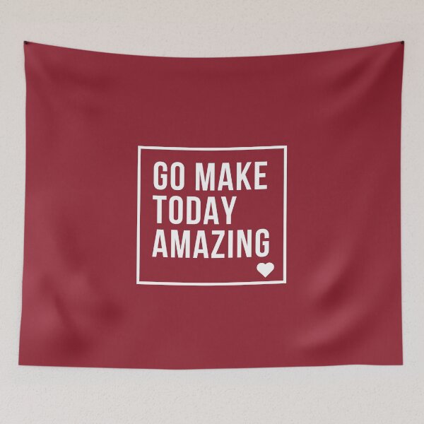Item preview, Go Make Today Amazing designed and sold by H2O-Shop.