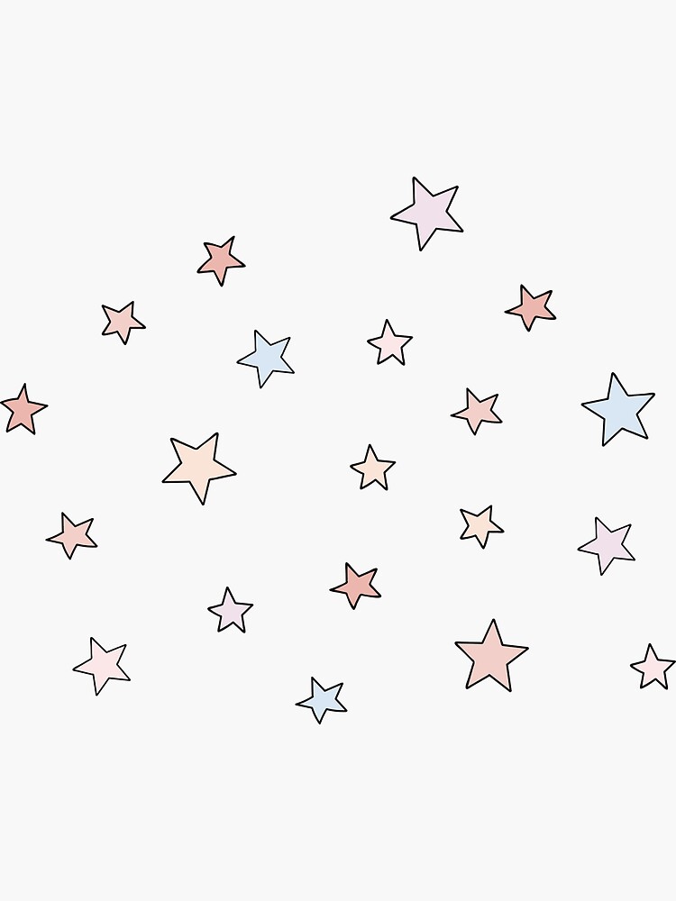 Stars and Planets Pack Rainbow Sticker for Sale by MaPetiteFleur