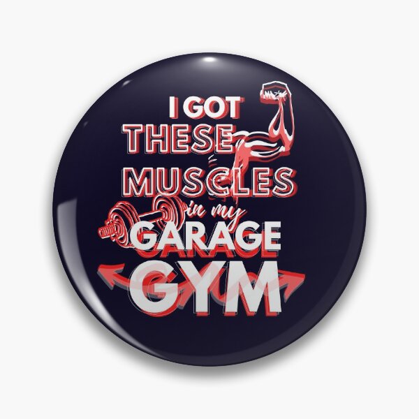 Item preview, I got these muscles in my garage gym designed and sold by Pocatoo.