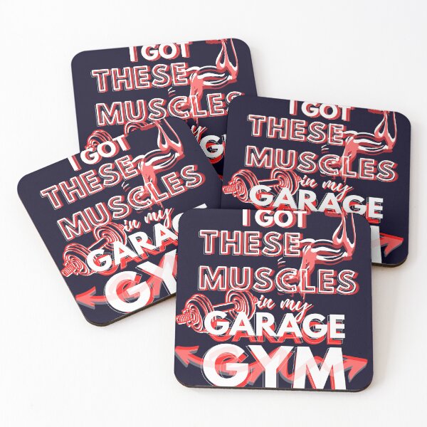 Item preview, I got these muscles in my garage gym designed and sold by Pocatoo.