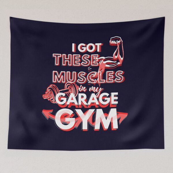 Item preview, I got these muscles in my garage gym designed and sold by Pocatoo.