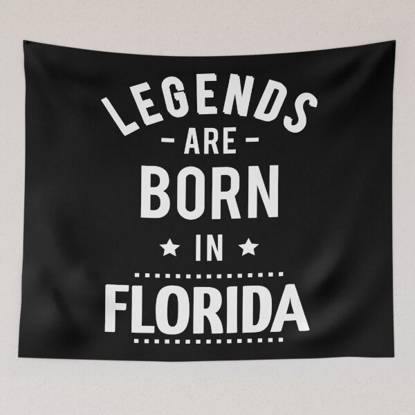 Item preview, Legends Are Born In Florida designed and sold by ProjectX23.