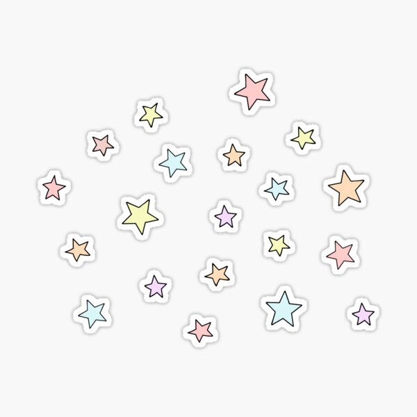 Pastel Space Aesthetic Sticker Pack Art Board Print for Sale by  MaPetiteFleur