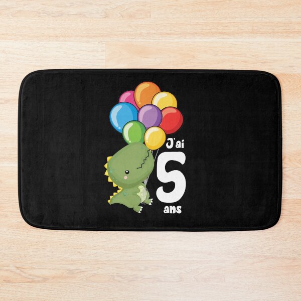 Item preview, Enfants Cinquième Anniversaire Dinosaure J'ai 5 Ans Cadeau designed and sold by Lenny Stahl.