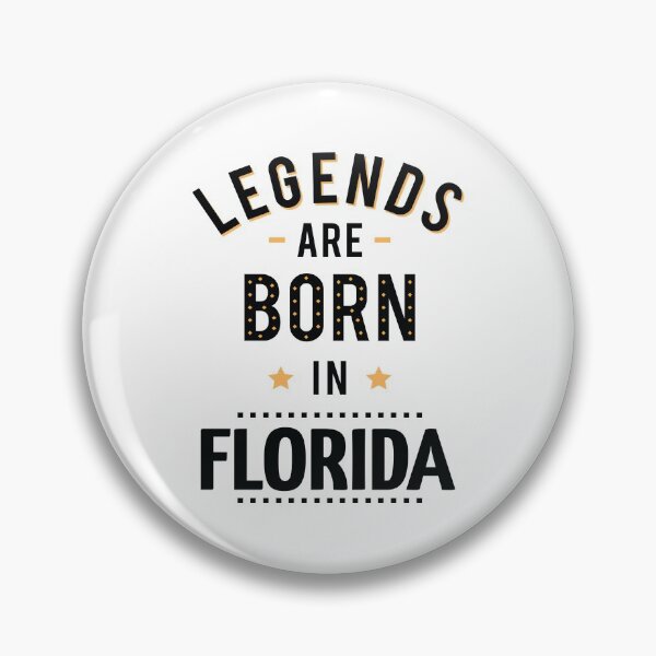 Item preview, Legends Are Born In Florida designed and sold by ProjectX23.