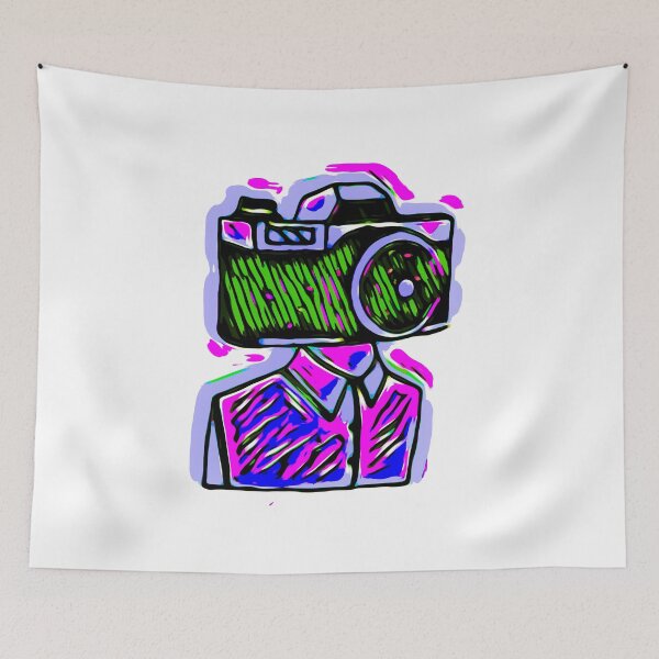 Item preview, Camera Man Purple designed and sold by Lunhai.