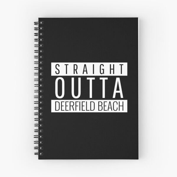 Item preview, Straight Outta Deerfield Beach Florida  designed and sold by Teelogic.