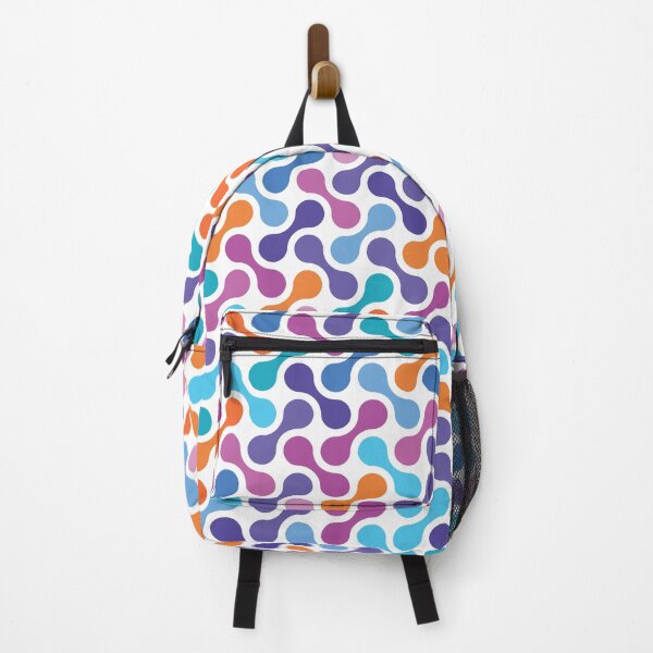 Item preview, Purple Blue Orange Multicolour Metaball Pattern designed and sold by Moyanana.