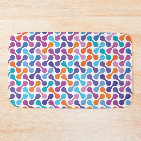 Item preview, Purple Blue Orange Multicolour Metaball Pattern designed and sold by Moyanana.